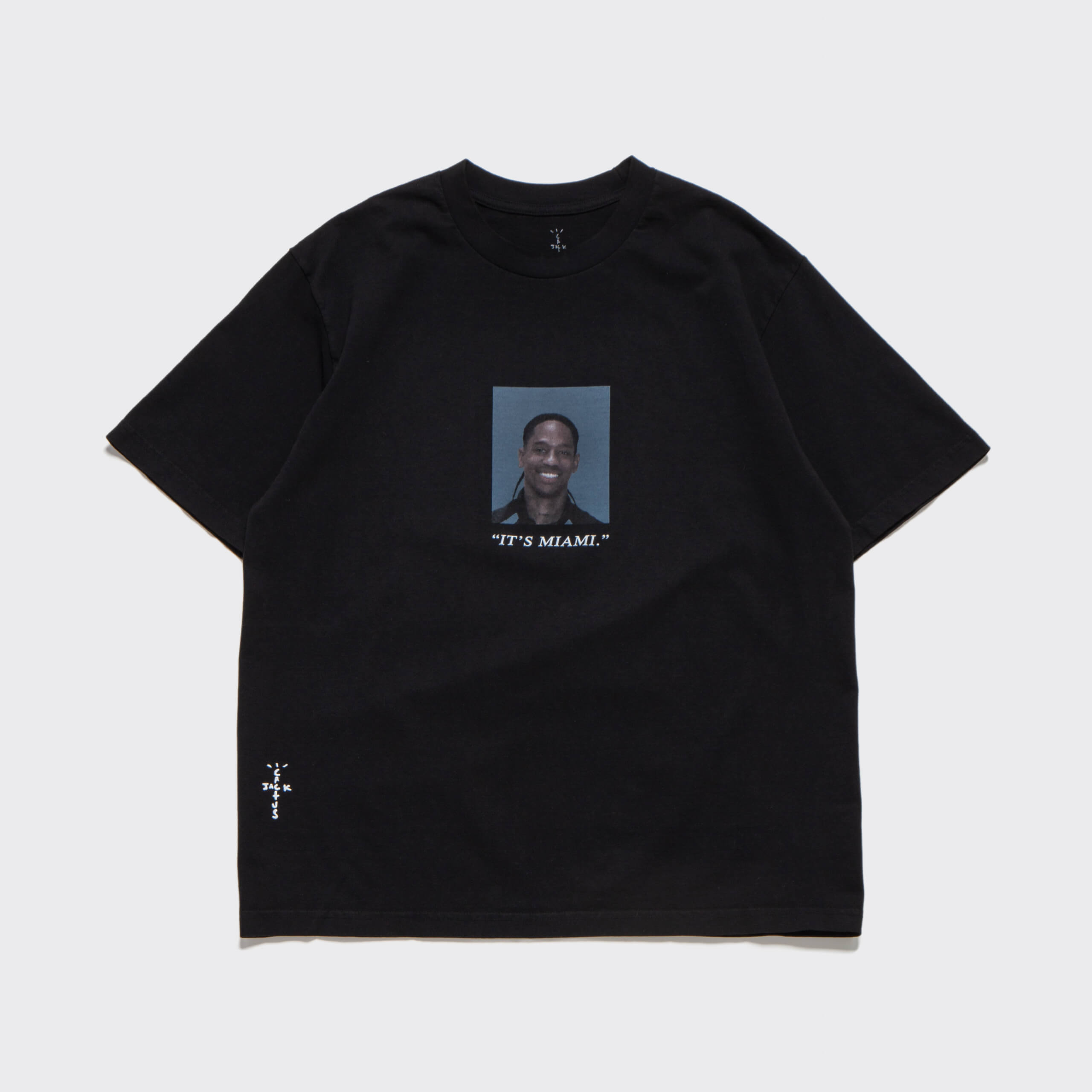 Off white travis scott tee best sale